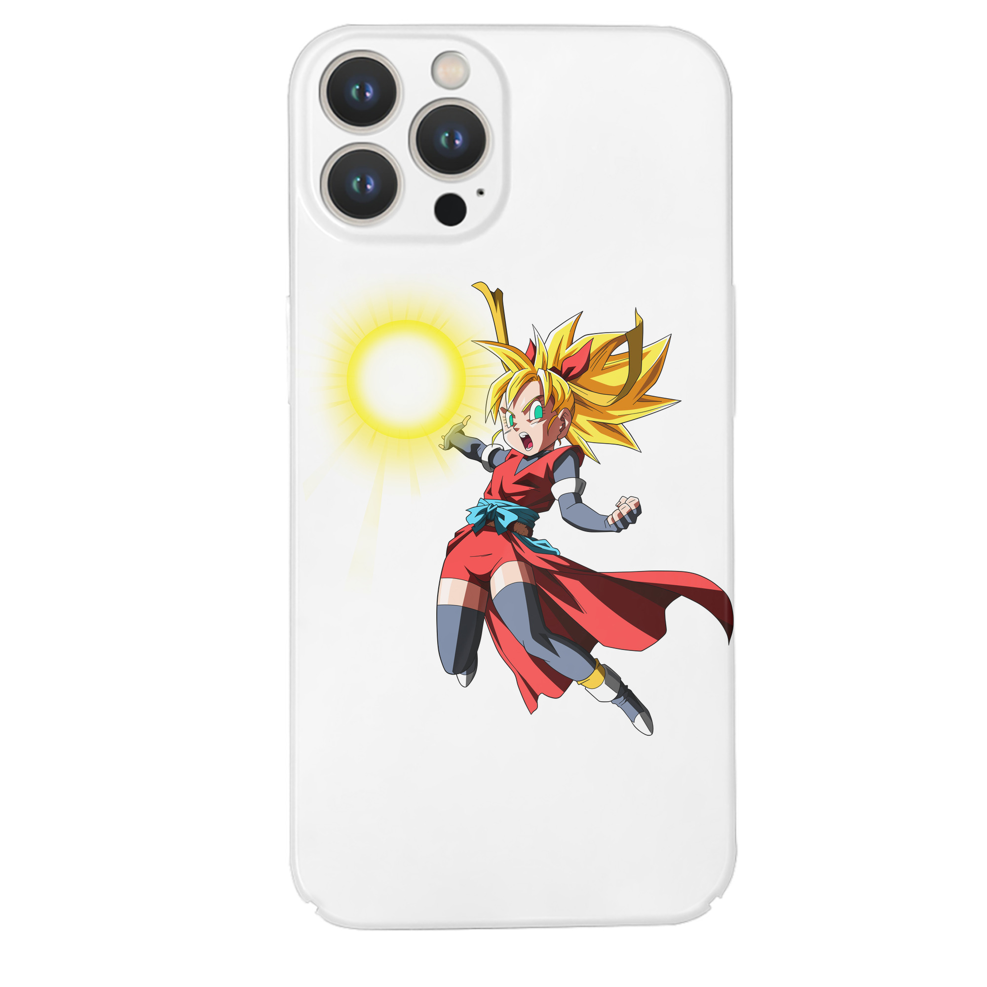 （画像用） ドラゴンボール カリフラ DRAGON BALL Caulifla 【iPhone 14シリーズ対応】ハードケース